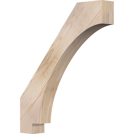 Ekena Millwork 3 1/2"W x 22"D x 26"H Imperial Smooth Knee Brace, Douglas Fir BRC04X22X26IMP00SDF